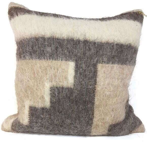 Alpaca Fringe Lumbar Pillow - Picture 6 of 6